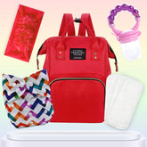 Baby Care Accessories Cloth Diaper, Inserts, Diaper Bag, Headbands, Nibbler (Set of 5)